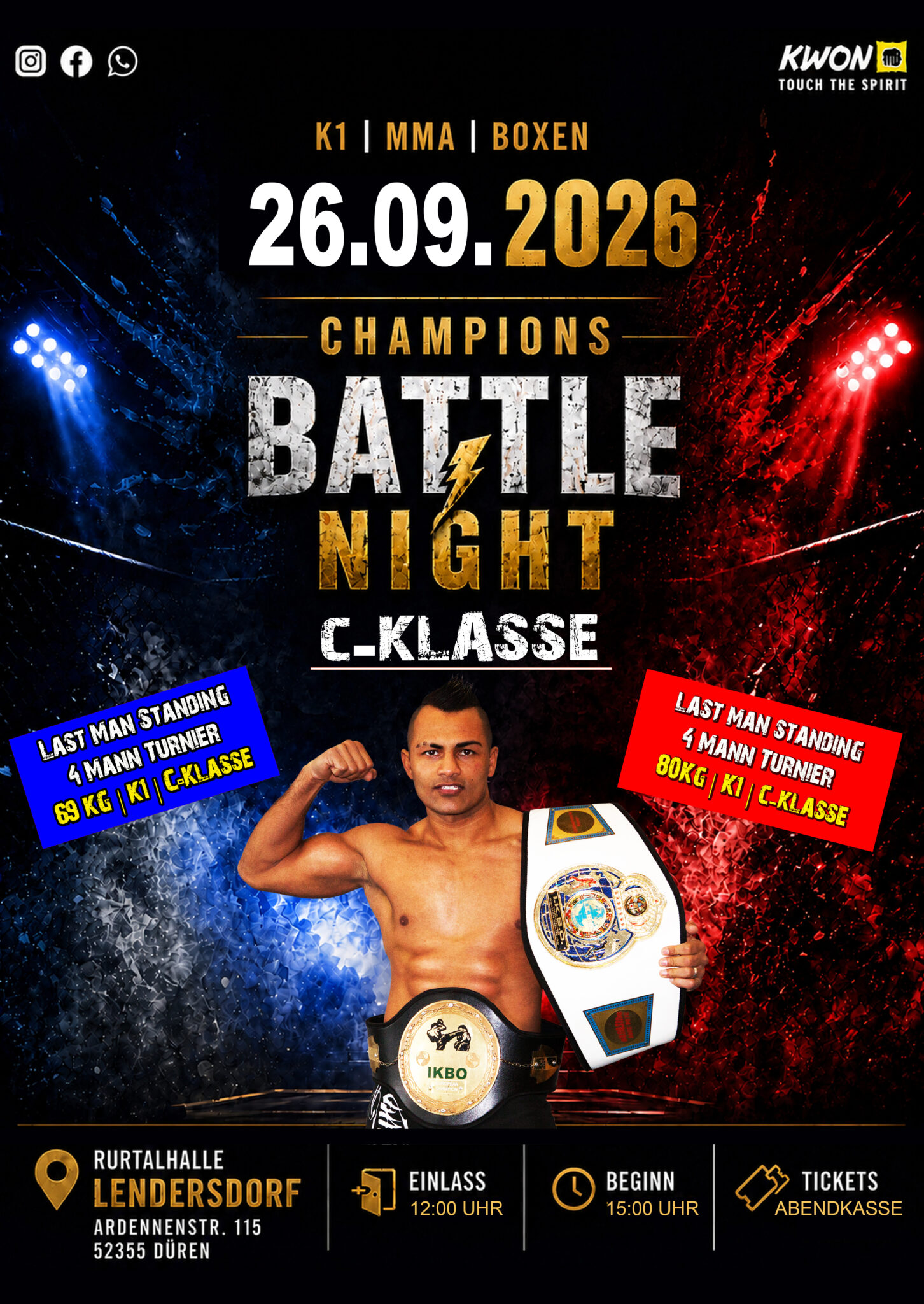 Champions Battle Night C-Klasse am 26. September 2026