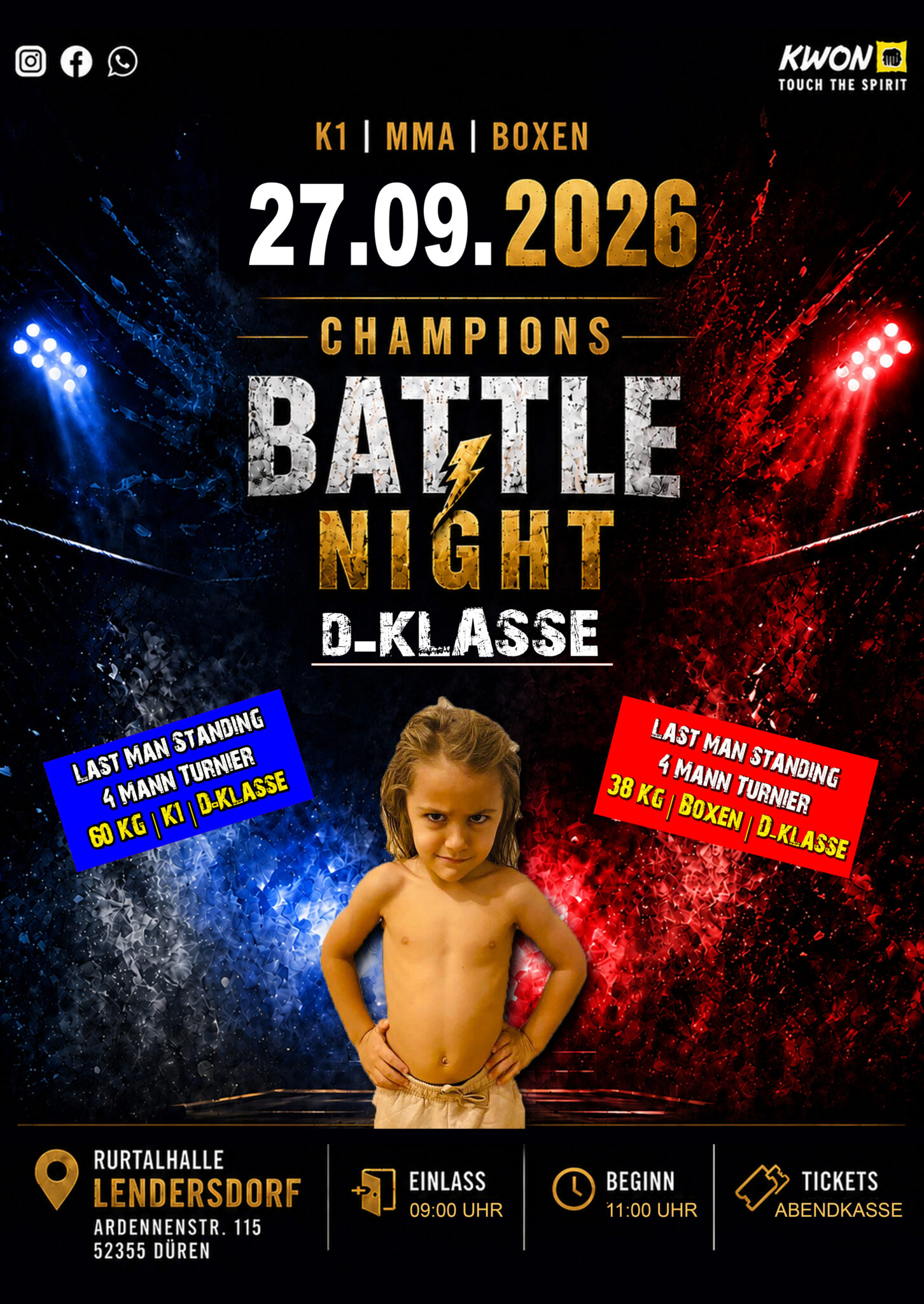 Champions Battle Night D-Klasse am 27. September 2026